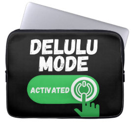 Funda Para Portátil Delulu Mode Activated | Funny Gen Z