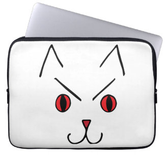 Funda Para Portátil Demonio Gato Enojado