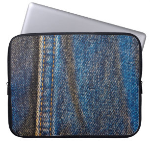 Funda Para Portátil Denim Fundido