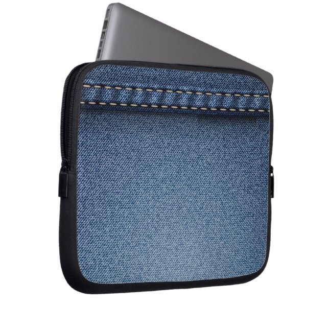 Funda Para Portátil Denim Jeans (Anverso derecho)