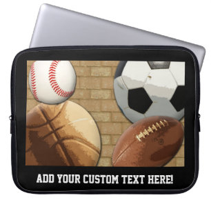 Funda Para Portátil Deportes All-star, baloncesto/fútbol/fútbol