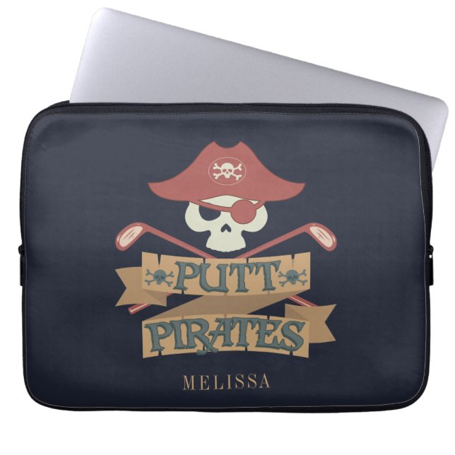 Funda Para Portátil Deportes de Hobby de Putt Pirates (Frente)