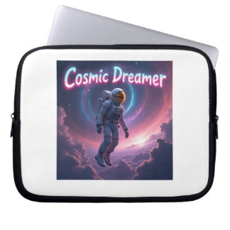 Funda Para Portátil Deriva cósmica: Astronauta entre galaxias que nada