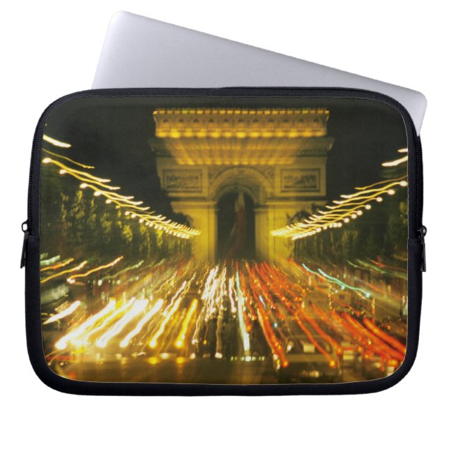 Funda Para Portátil DES Champs-Elysees, arco de la avenida de Triumph, (Frente)