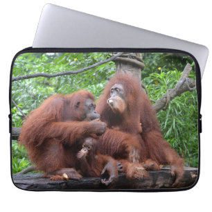 Funda Para Portátil Desayuno con los orangutanes Singapore Zoo