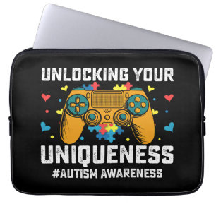 Funda Para Portátil Desbloqueando tu singularidad Autismo Juegos Jugad