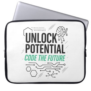 Funda Para Portátil Desbloquear el manguito potencial Futuro de códi