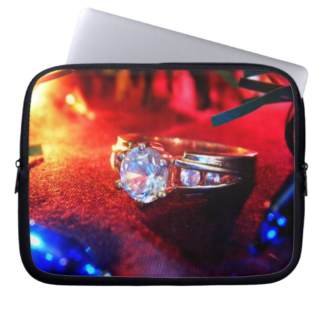 Funda Para Portátil Deseo del día de fiesta (Frente)