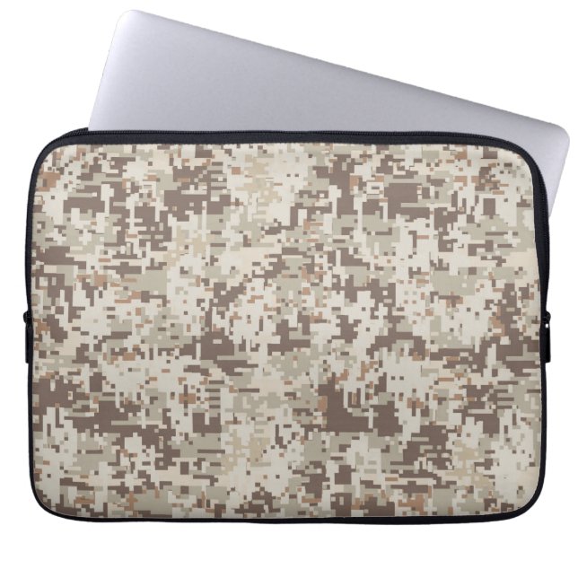 Funda Para Portátil Desert Style Digital Camouflage Decor (Frente)