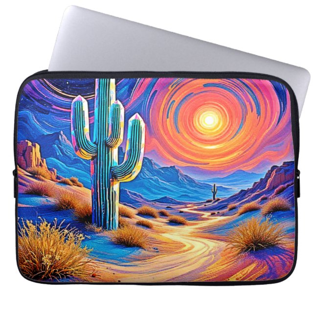 Funda Para Portátil Desert Sunset Glow (Frente)