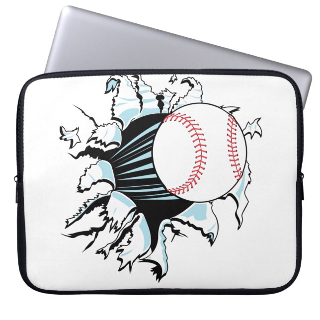 Funda Para Portátil Desglose del Béisbol (Frente)