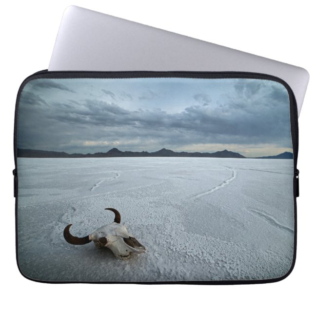 Funda Para Portátil Desiertos | Bonneville Salt Flats Utah (Frente)