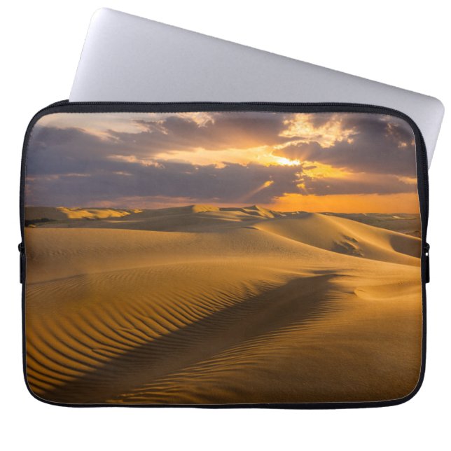 Funda Para Portátil Desiertos | Paisaje de dunas de arena (Frente)