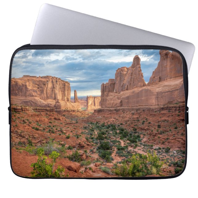 Funda Para Portátil Desiertos | Parque nacional Arches, Utah (Frente)