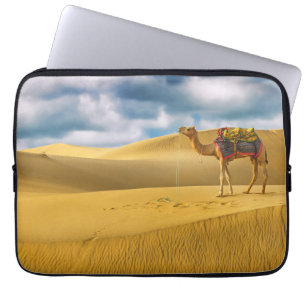 Funda Para Portátil Desiertos Thar Desert Rajasthan Camello India