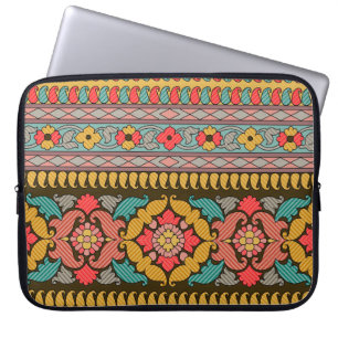 Funda Para Portátil Designación tradicional de frontera mogol, étnica,