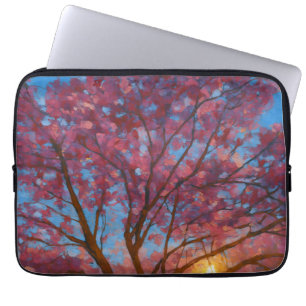 Funda Para Portátil Despertar de primavera - El paisaje de los árboles