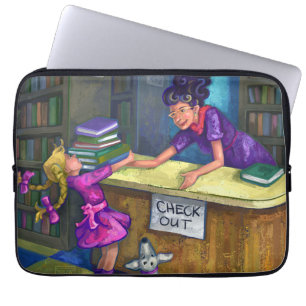 Funda Para Portátil Desproteger biblioteca