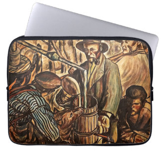 Funda Para Portátil Destiladores clandestinos que hacen licor de whisk