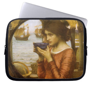 Funda Para Portátil Destino por el Waterhouse de JW, arte del