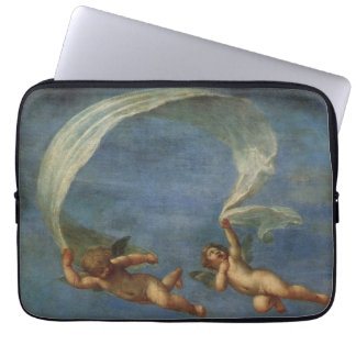 Funda Para Portátil Detalle de ángeles de Adonis guiado por Cupidos po
