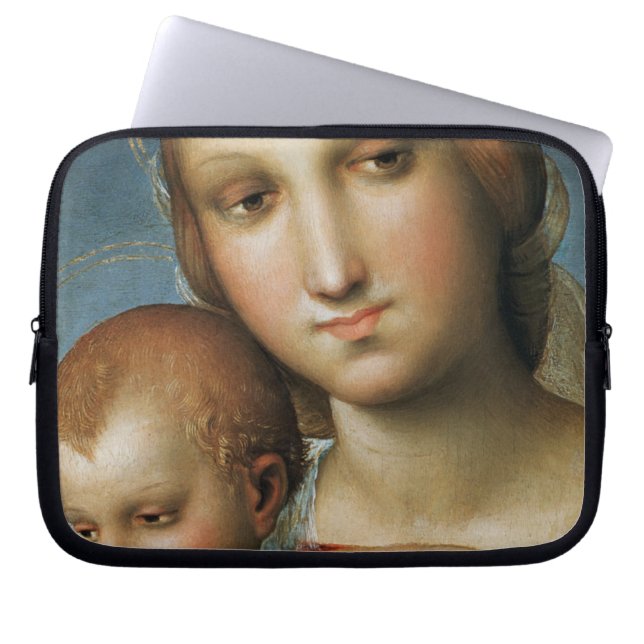 Funda Para Portátil Detalle de <Virgin and Child> Atribuido a Rapha (Frente)