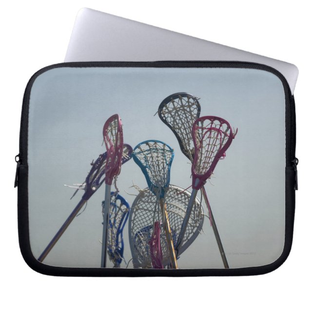 Funda Para Portátil Detalles del juego de Lacrosse (Frente)