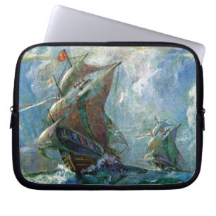 Funda Para Portátil Día de Colón