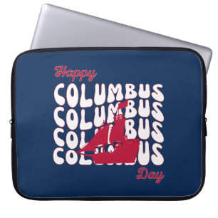 Funda Para Portátil Día de Cristóbal Colón 2023