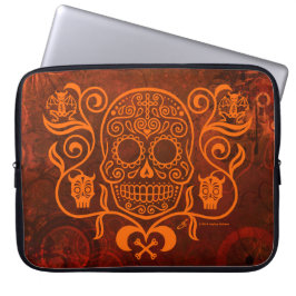 Funda Para Portátil Día de la Calavera del Azúcar Muerto