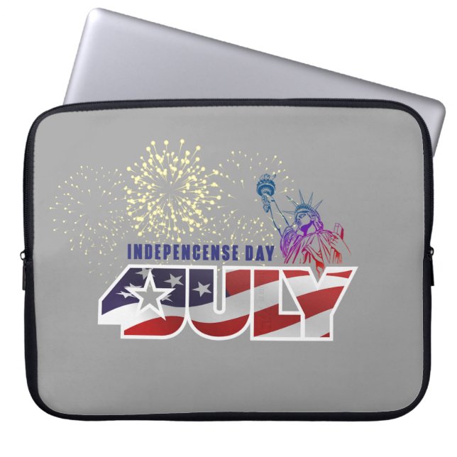 Funda Para Portátil Día de la Independencia | 15" (Frente)