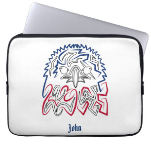 Funda Para Portátil Día de la Independencia Águila Americana