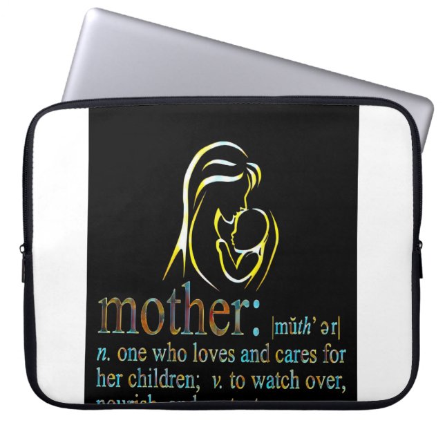 Funda Para Portátil Día de la Madre  (Frente)