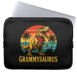 Funda Para Portátil Día de la Madre Grammysaurus T Rex Dinosaur Grammy