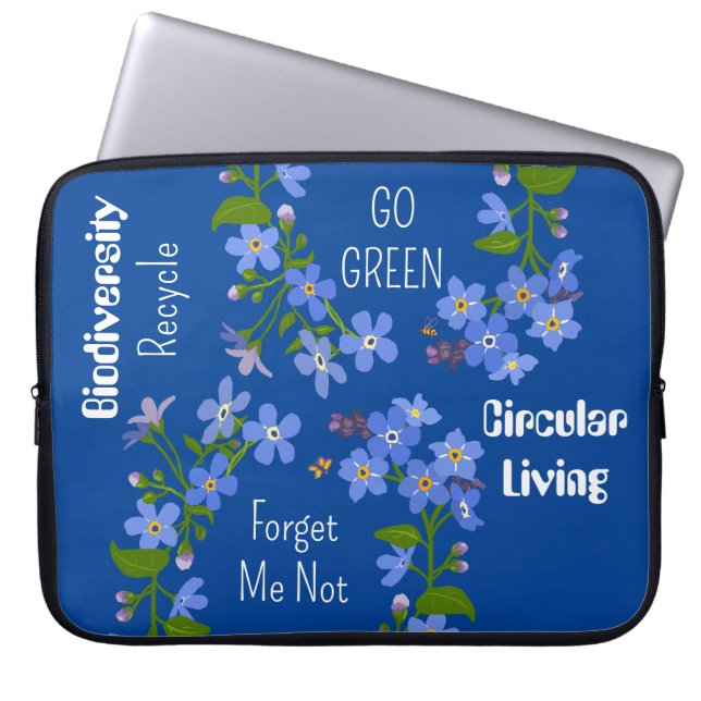 Funda Para Portátil Día de la Madre regalo funda portátil palabras cla (Frente)