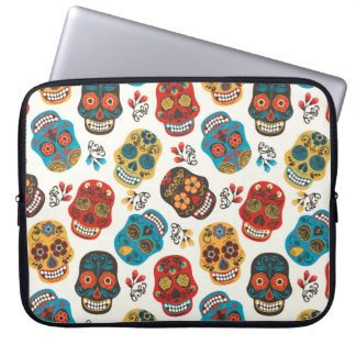 Funda Para Portátil Día de Muertos, sin fisuras.
