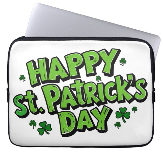 Funda Para Portátil Día de San Patricio, día de Patrick  (Frente)