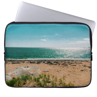 Funda Para Portátil Día de verano en la playa en el archipiélago sueco