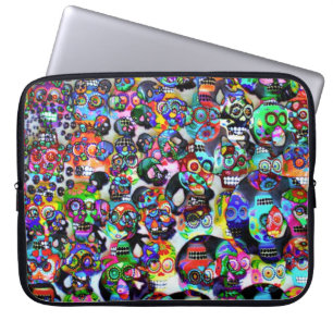 Funda Para Portátil Día del bolso muerto de la electrónica