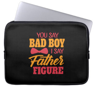 Funda Para Portátil Día del padre digo figura del padre