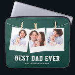 Funda Para Portátil Día del padre | El mejor papá de la historia 3 Col<br><div class="desc">Sube tus fotos favoritas y agrega tus nombres para hacer tu propio regalo personalizado del día de tu padre.</div>