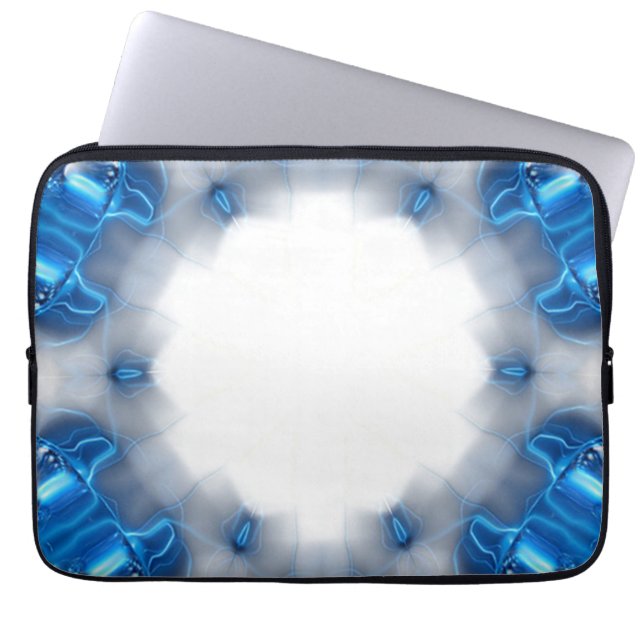 Funda Para Portátil Diamantes azules (Frente)