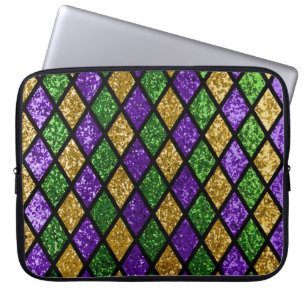 Funda Para Portátil Diamantes de las baldosas, fondo festivo