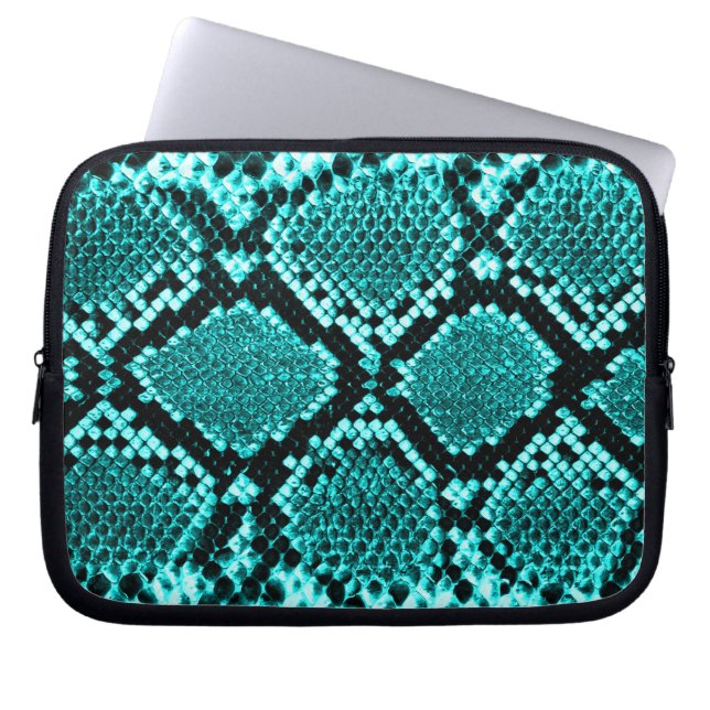 Funda Para Portátil Diamond Rattlesnake Snake Skyaqua (Frente)