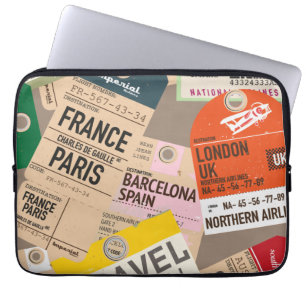 Funda Para Portátil Diario de viajes