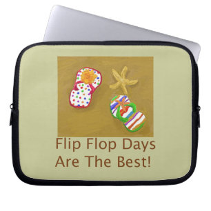 Funda Para Portátil Días del flip-flop