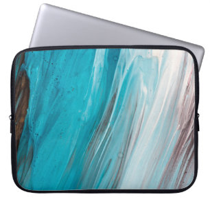 Funda Para Portátil Dibujaron a mano pintura de gouache. Grupo artísti