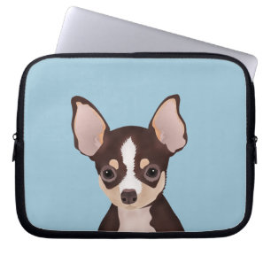 Funda Para Portátil Dibujo animado de la chihuahua