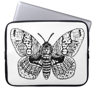 Funda Para Portátil Dibujo de moscas brahmanas