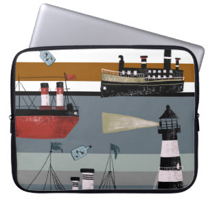 Funda Para Portátil Dibujo manual pintura digital lindo lápiz personal